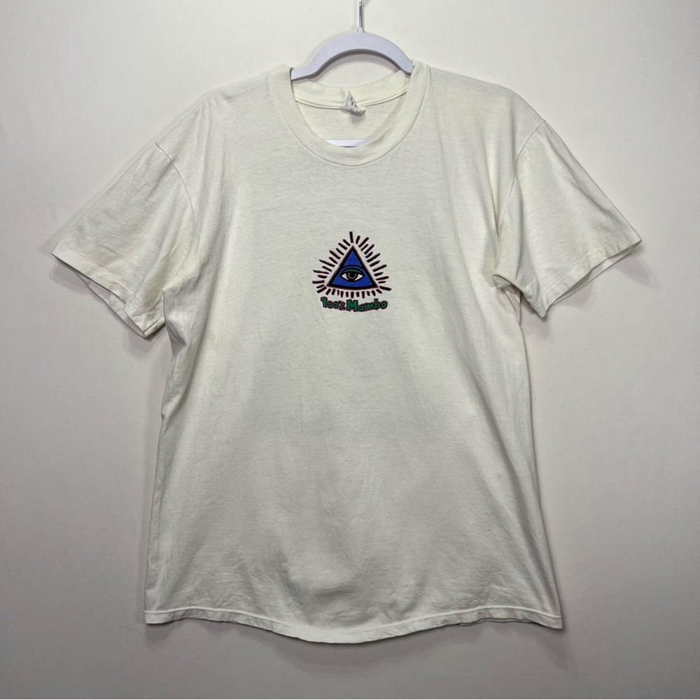 Vintage 90s Single Stitch Tee 100% Mambo Australia Graphic T-shirt Men’s Large